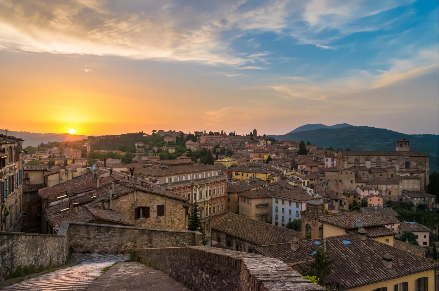 Umbrian hill town